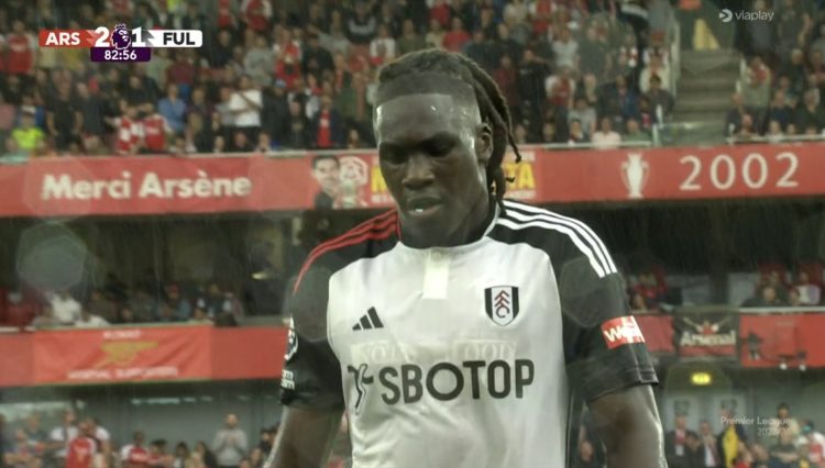 Calvin Bassey sees red as Fulham hold Arsenal to a 2-2 draw at the Emirates