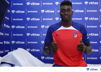 Confirmed: Super Eagles-eligible striker dumps Granada for Atletico Madrid