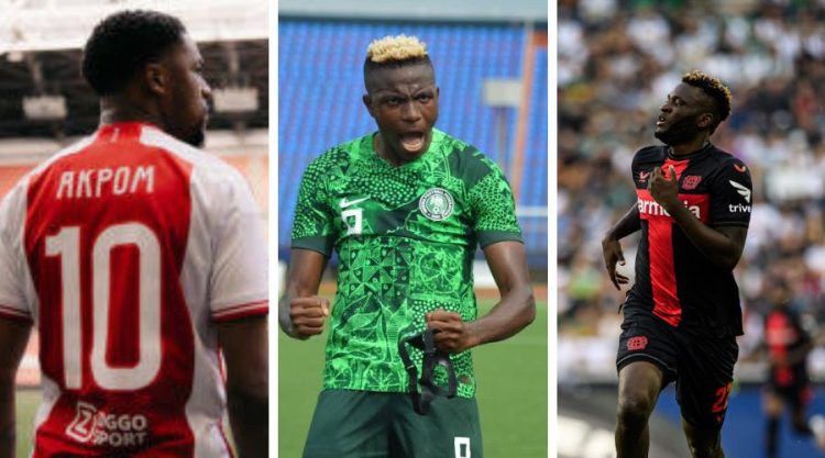 Osimhen, Akpom, Boniface in: Predicted Super Eagles 24-man squad for Afcon tie vs Sao Tome and Principe