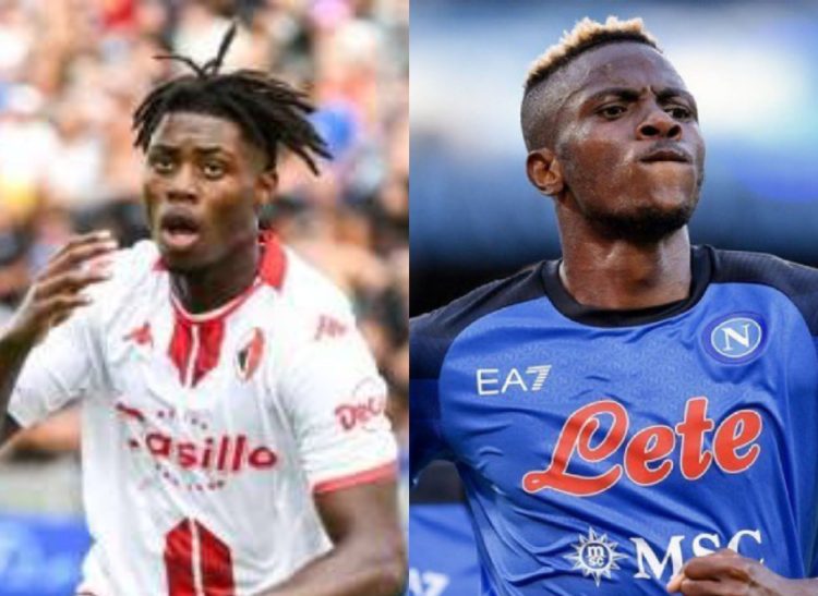 Serie B record-maker of Nigerian descent idolizes Napoli’s Victor Osimhen