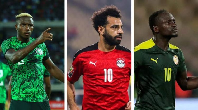 AFCONQ: Osimhen, Mane, Salah, two other Super Eagles stars make Africa’s top ten list