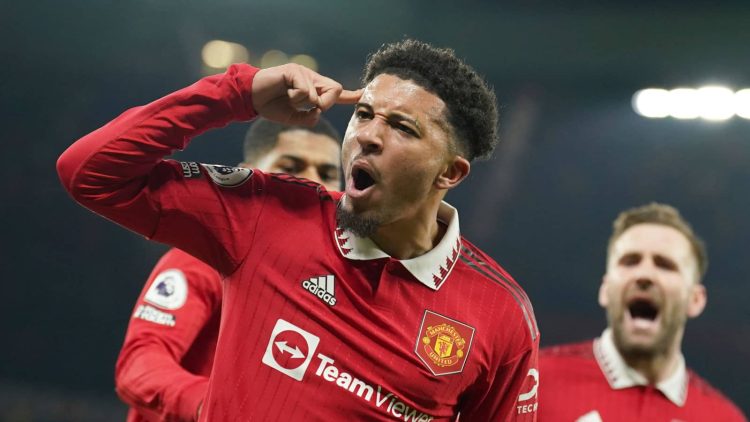 EPL: Manchester United axe Jadon Sancho from first-team training following feud with Ten Hag