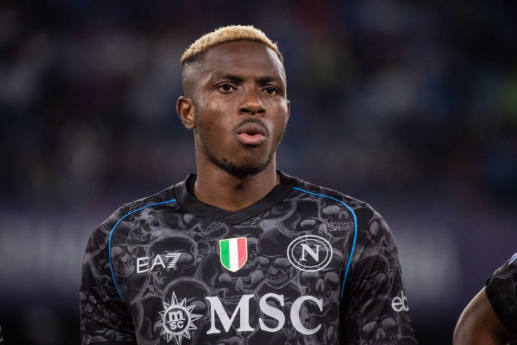 Napoli sporting director issues update on Osimhen’s contract situation