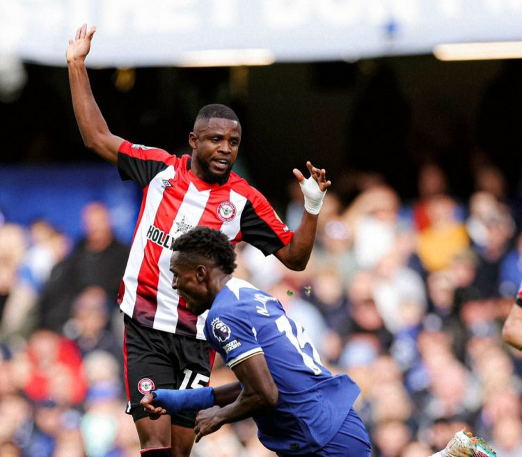 Frank Onyeka complains of racist abuses after helping Brentford defeat Chelsea