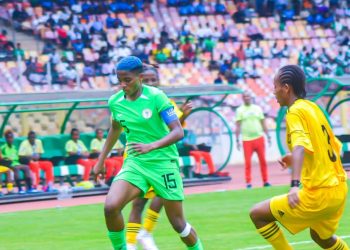 Ajakaye’s strike gives Flamingos first leg advantage over Ethiopia in World Cup qualifiers