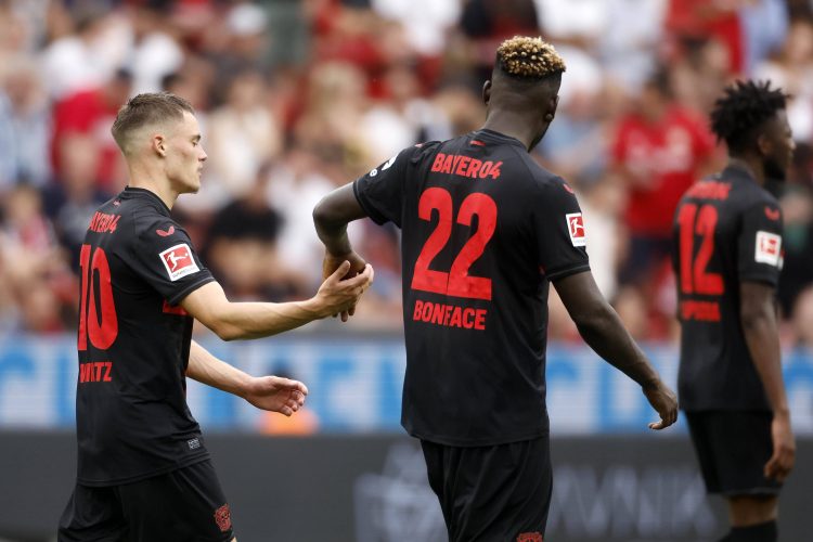 Bundesliga: Boniface tees up Wirtz as Leverkusen survive Stuttgart scare