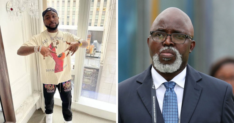 ‘It’s a shame’– Davido blasts Amaju Pinnick, questions his NFF presidency