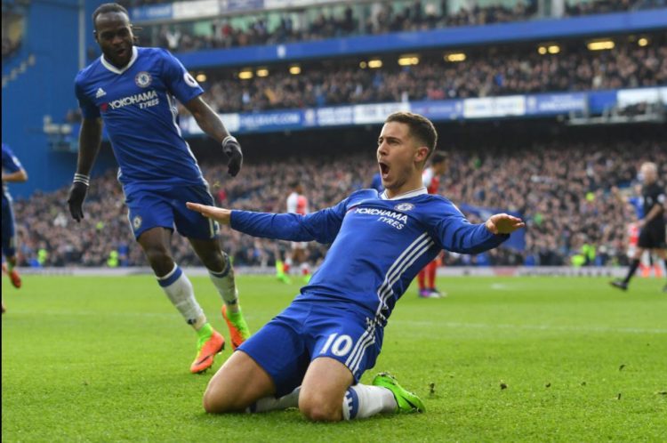 “What a player” – Ex Super Eagles star sends farewell message to Eden Hazard