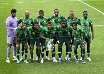 Super Eagles line up vs Zimbabwe: Uzoho, Ajayi, Bassey, Iwobi maintain spots; Tella gets debut start