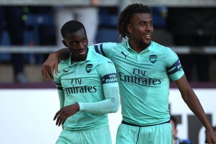 “Eddie gets goals” – Alex Iwobi backs Nketiah to make Arsenal’s striking spot his own following Jesus injury