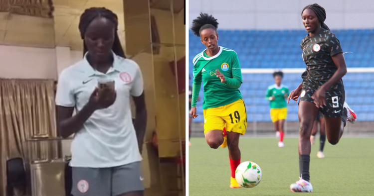 Watch: Oshoala in tears as Rinsola Babajide sings during Super Falcons initiation