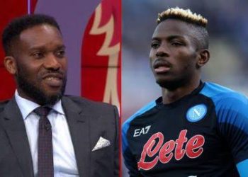 PSG legend Okocha happy to see Bayer Leverkusen striker Boniface join Osimhen, Awoniyi in Super Eagles