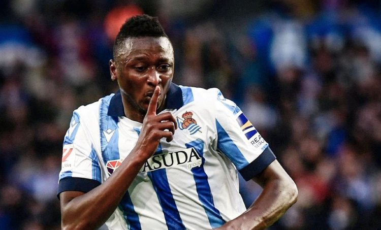 “I would be happy” – Super Eagles star eyes another goal spree against Sadiq Umar’s Real Sociedad