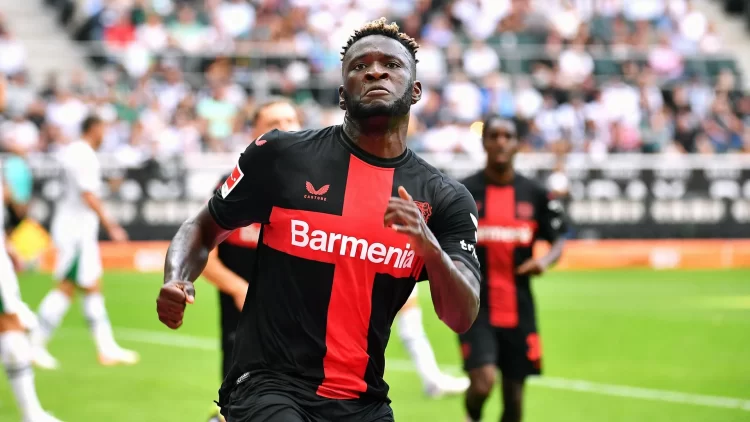 “It’s a blessing” – Leverkusen’s Boniface grateful his grandmother got to watch him play