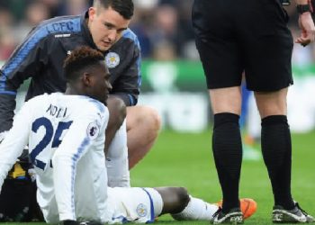 Not again hammy! Ndidi out for a few weeks again