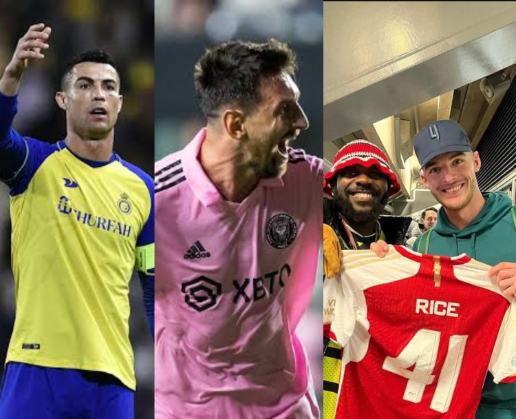 Top six Nigerian sports trends in 2023: Lionel Messi’s Inter Miami, Ronaldo’s Al Nassr, Odumodublvck’s Declan Rice