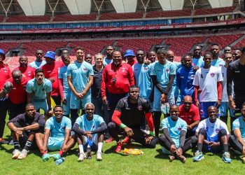 Uzoho’s replacement: Super Eagles coach Peseiro watches as goalkeeper Nwabali impresses in Chippa United’s win over Golden Arrows