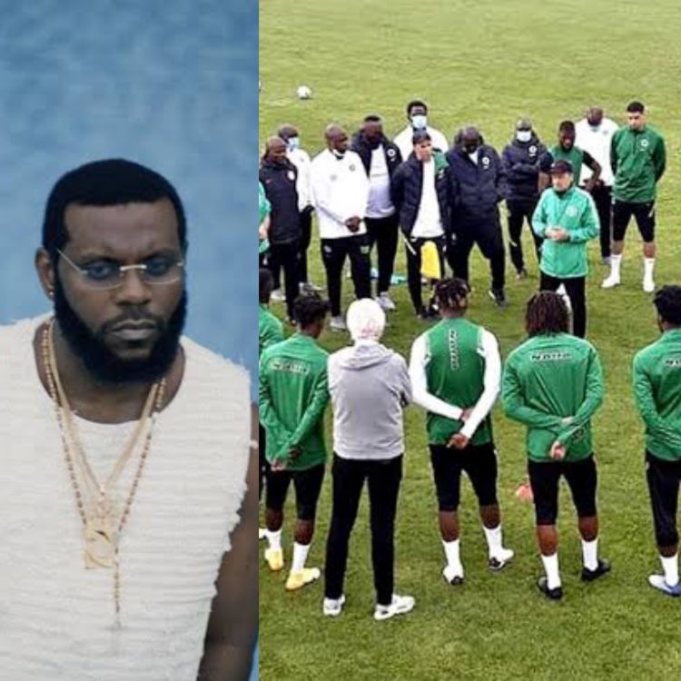 “Declan Rice” crooner Odumodublvck suggests possible Super Eagles’ starting XI for 2023 AFCON