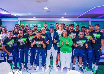 PICTURES: Gov. Sanwo-Olu hosts Super Falcons stars in Lagos after strong World Cup performance