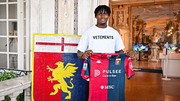 Official: David Ankeye – Nigerian forward joins Serie A side Genoa from Sheriff Tiraspol