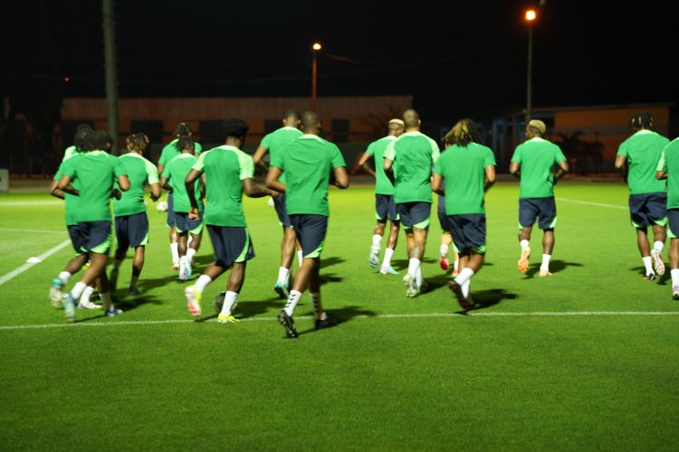 Watch: Super Eagles train in Abidjan ahead of tricky AFCON 2023 opening match against Equatorial Guinea