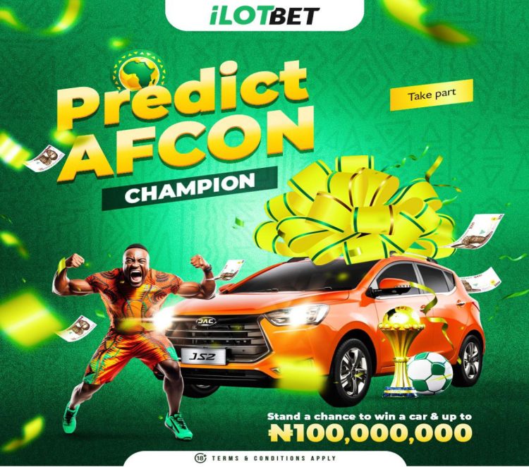 iLOTBET presents AFCON Prediction Promotion: Your chance to win Brand New Car & ₦100 Million in Prizes!