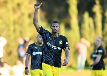 WATCH: Victor Boniface grandmother reacts to his goal against Borussia Dortmund