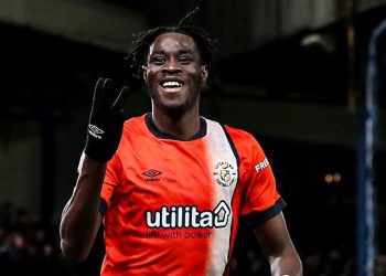 Elijah Adebayo makes Premier League history with Luton Town in memorable win at Everton