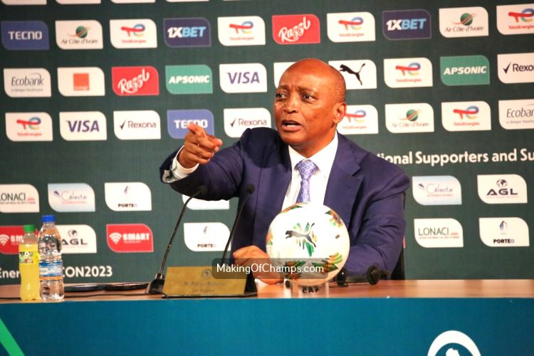 “The best of Nigeria is back” – CAF President Patrice Motsepe praises Super Eagles performance in AFCON 2023 tournament