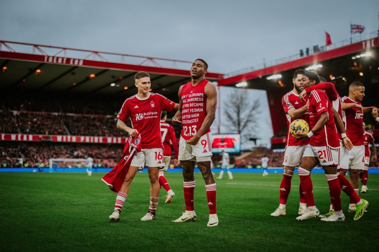 Taiwo Awoniyi’s strike against West Ham nominated for Nottingham Forest’s February goal of the month award