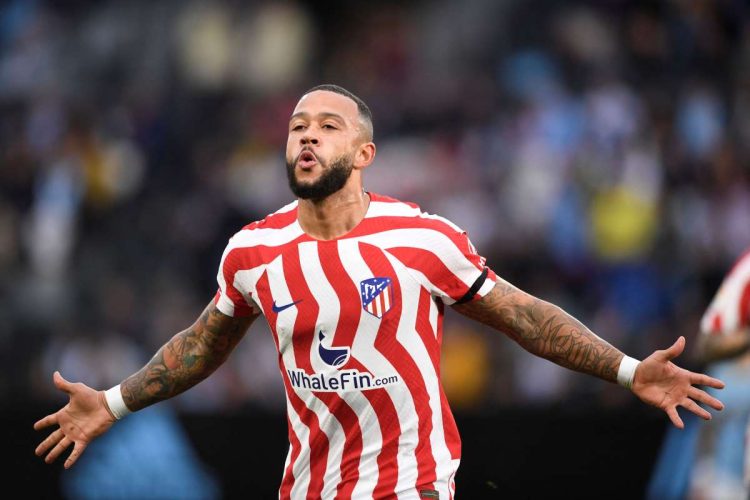 Atletico Madrid’s Memphis Depay celebrates 30th birthday with Davido, Bellingham, Vinicius and others