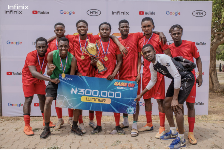 Infinix Elevates University Sports, Rewards Excellence in ‘Game On with Hot 40’ Football Competition