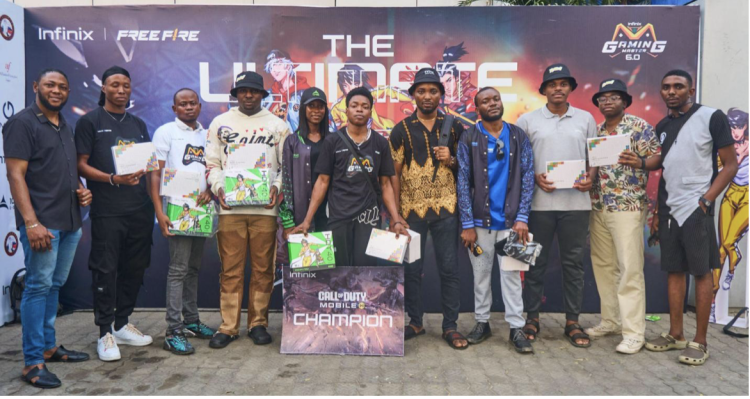 Infinix Rewards Top Gamers in Gaming Master 6.0 Tournament