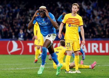 “A great champion” – Victor Osimhen earns captain Di Lorenzo praise after helping Napoli to Barcelona draw