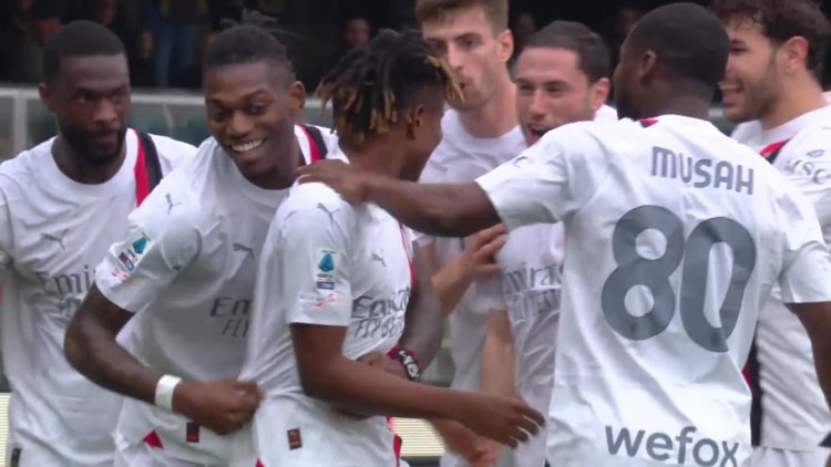 Watch: Samuel Chukwueze breaks Serie A duck with screamer in Milan vs Hellas Verona clash