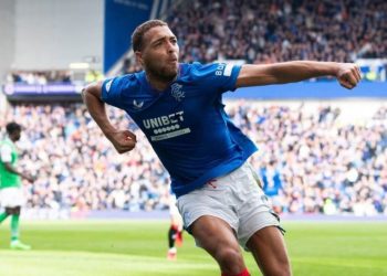 Cyriel Dessers at the double as Balogun-less Rangers hit Hearts for five