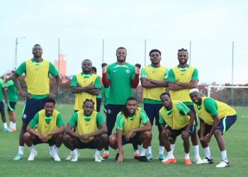 AFCON 2023: Confirmed Nigeria’s starting XI vs Angola- Nwabali, Osimhen, Lookman in; Uzoho out in QF clash