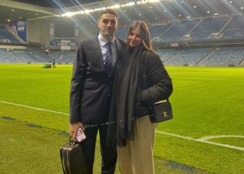 Super Eagles star Leon Balogun and girlfriend Mayara Zamboni enjoy romantic getaway in Denmark