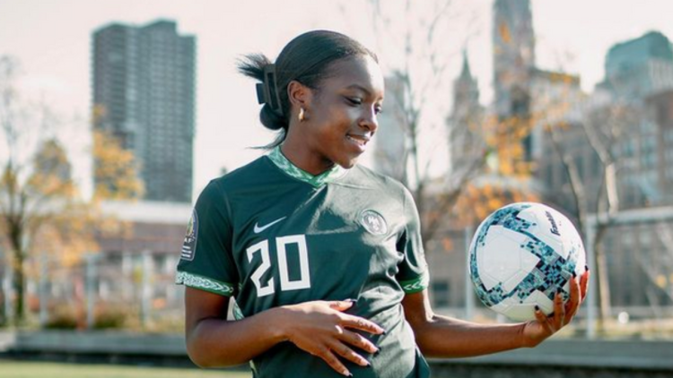 Michelle Alozie: The stylish Super Falcons sensation setting fashion trends on and off the pitch