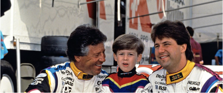 The legendary Andretti Family