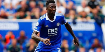 Wilfred Ndidi’s wife cheers him on as Leceister City claims victory against Norwich City