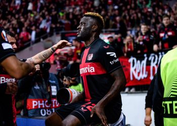 Nigeria vs Ghana in Germany? See what Victor Boniface did after scoring against West Ham in crunch Europa League tie