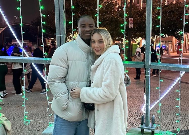 Girlfriend of Super Eagles star Bruno Onyemaechi extends heartfelt wishes to him as he turns a new age