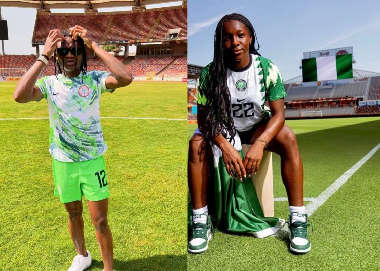 Watch: Super Falcons star Uchenna Kanu imitates teammate Michelle Alozie in amusing TikTok video