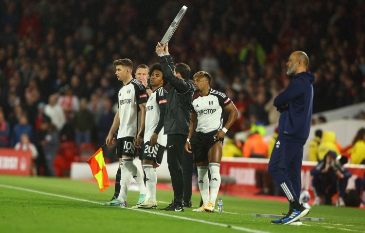 “It’s an embarrassment” – Arsenal legend calls Marco Silva out for taking Iwobi off before half-time in Fulham’s loss at Nottingham Forest