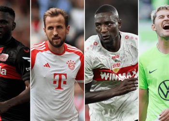 Leverkusen’s Boniface to battle Bayer Munich’s Harry Kane, nine others for Bundesliga team of the season spot