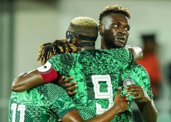 AFCON winner warns against Osimhen, Boniface Super Eagles partnership ahead Nigeria vs South Africa clash