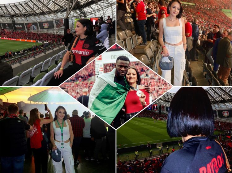 Photos: Victor Boniface’s girlfriend celebrates Bayer Leverkusen’s remarkable football season