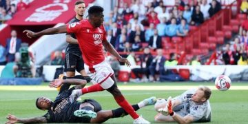 Nottingham Forest head coach denies Awoniyi exit talks, backs Super Eagles striker to hit top form