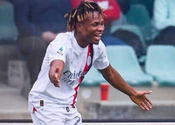 Samuel Chukwueze’s Nigerian record shines despite AC Milan’s Milan derby loss to Inter